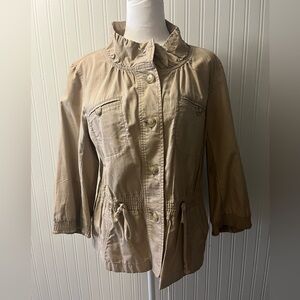 LOFT Utility Jacket in Tan